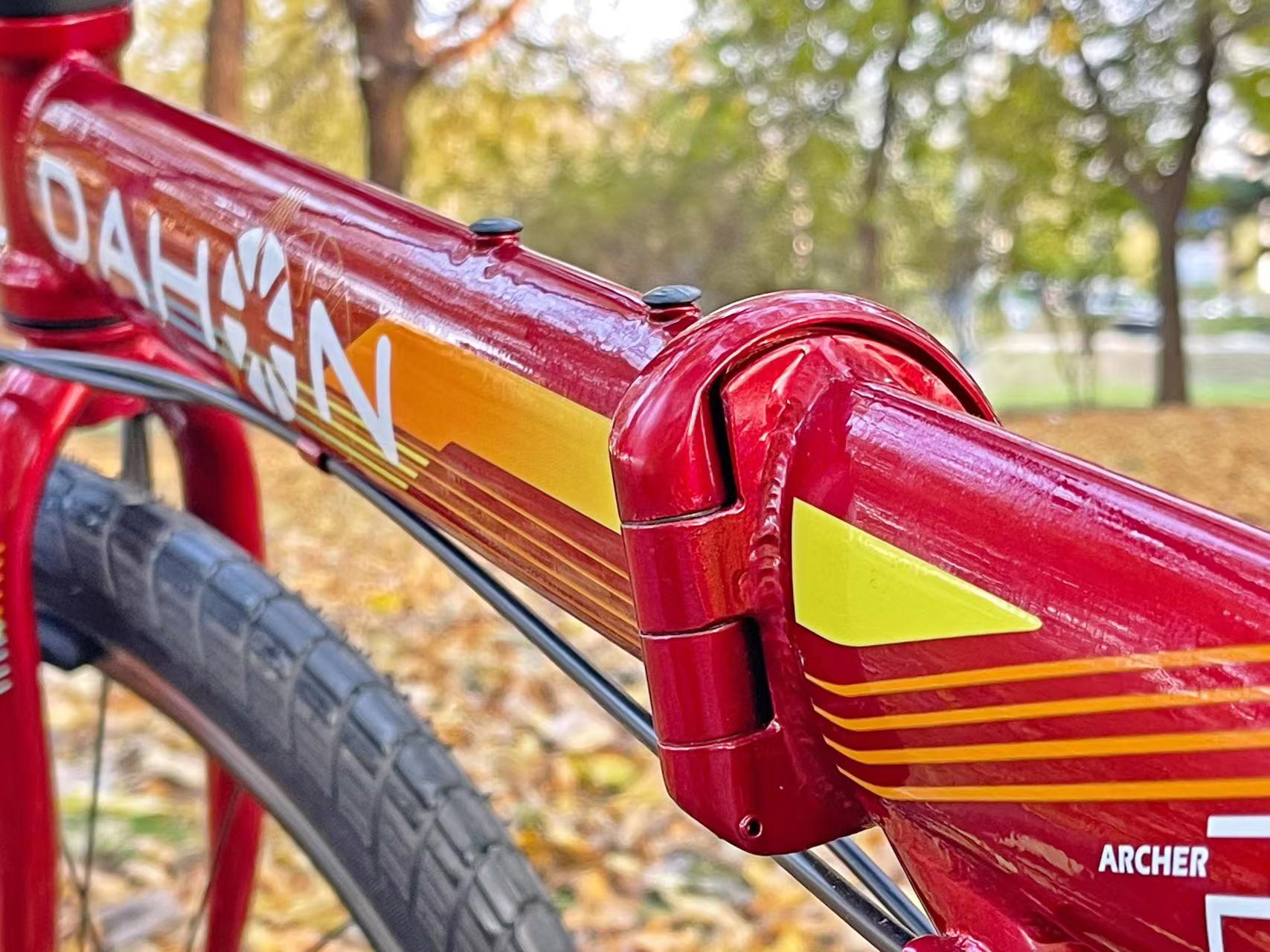 大行折叠车 K-one P8 40th纪念版_大行sp18改装