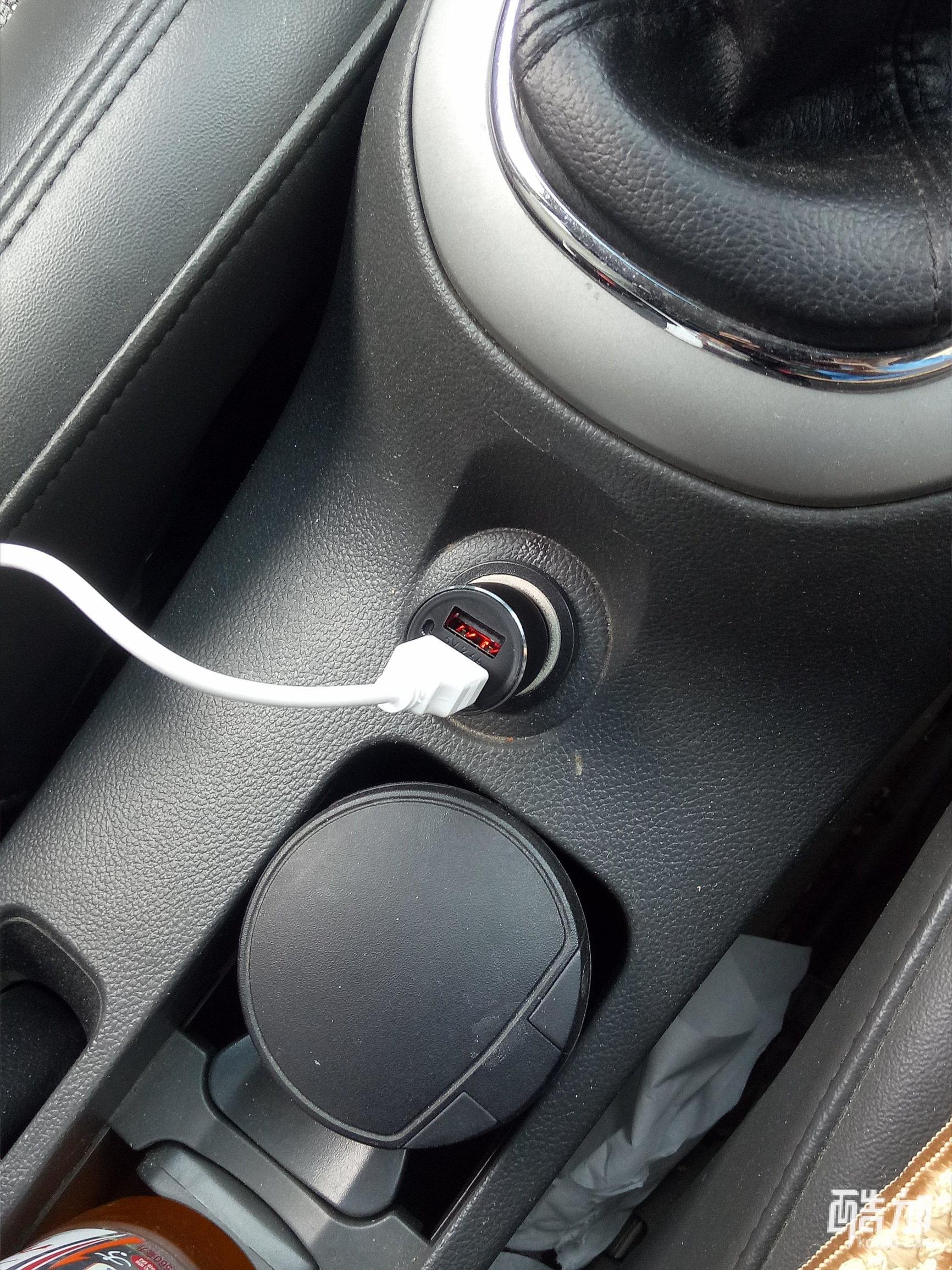 智能蓝牙gps定位车充_睿米音乐蓝牙车充通话版2S 酷加网试用品 车载蓝牙免提通话导航播报