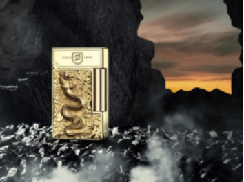 （双龙Double Dragon显赫版打火机）