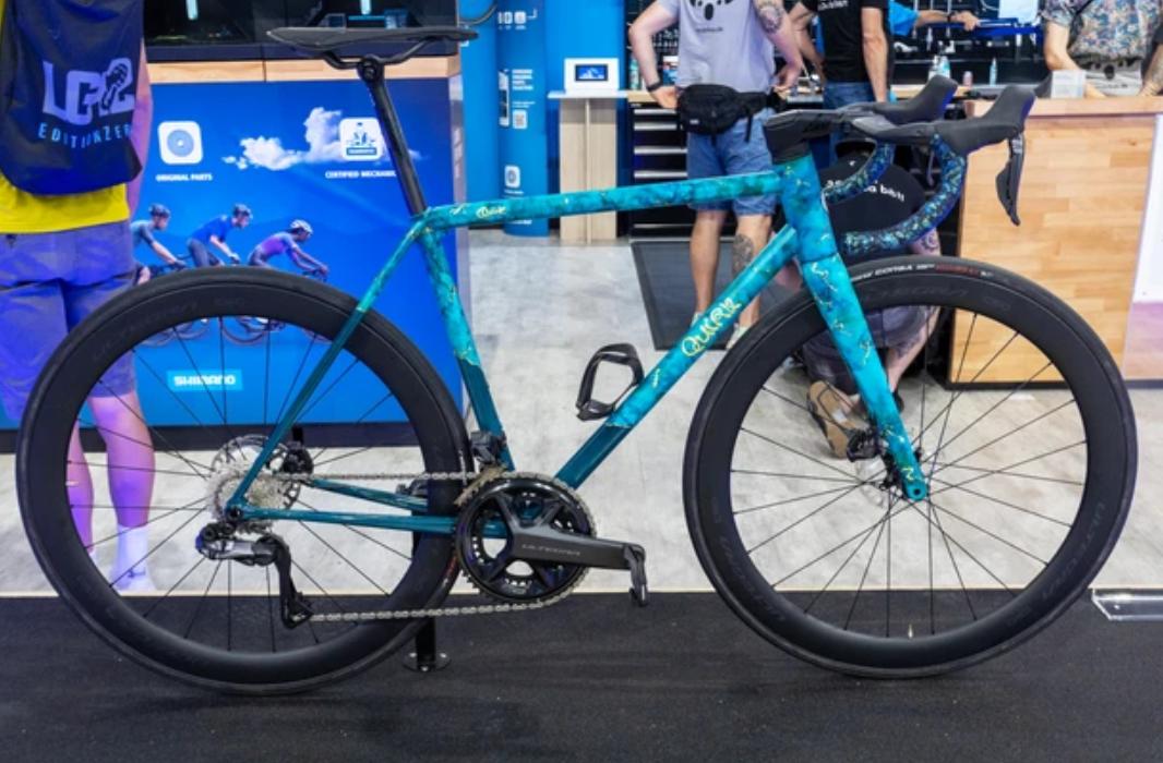 欧展3D打印钛合金公路车_2023年欧洲自行车展最新产品_cannondale 2025