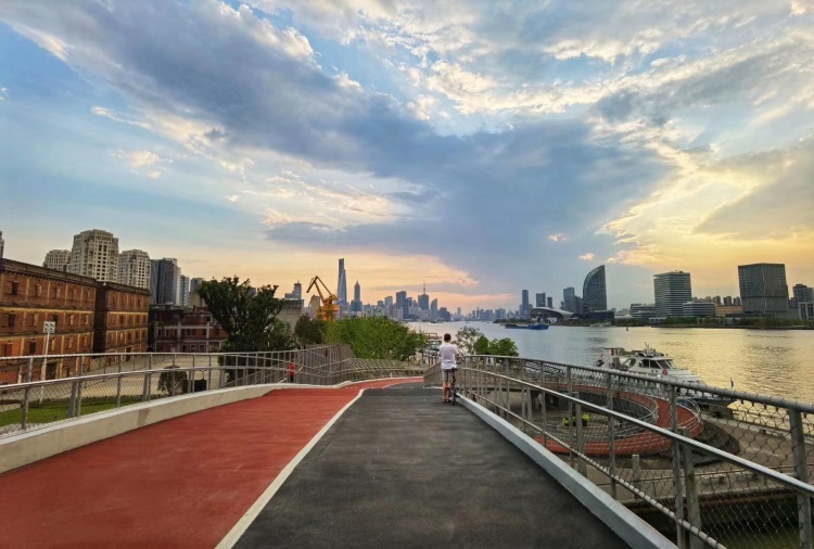 浦东地区骑行推荐_浦东滨江自行车道_世界无车日浦东骑行线路