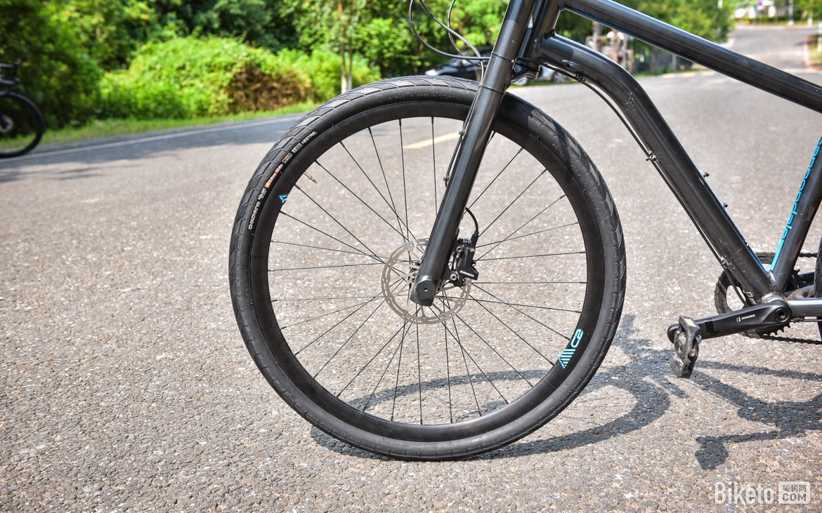 Cannondale Contro H-481城市车轮胎_cannondale contro_朝阳H-481轮胎排水性能