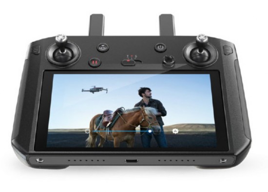 mavic air遥控器_DJI OcuSync 2.0高清图传系统 8公里图传距离_DJI带屏遥控器 5.5英寸1080p显示屏 3988元