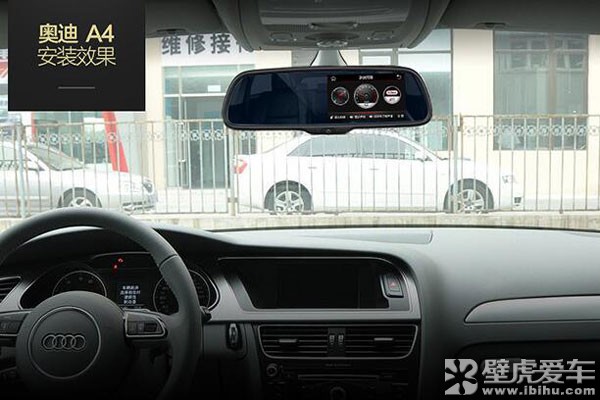 专车专用智能后视镜 行车记录仪 固定测速预警_车小丫智能后视镜价格